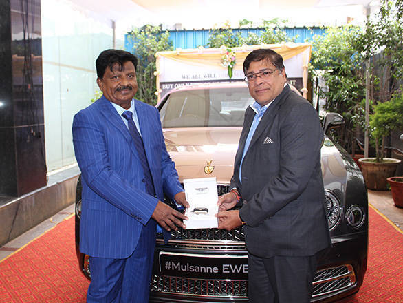 Bentley Mulsanne Extended Wheel Base delivered in Banglore, India (1)