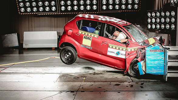 Datsun Redi-GO in the Global NCAP Crash Test Sixth round
