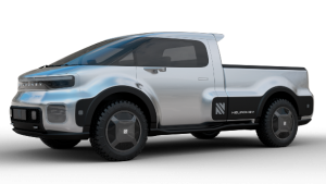California-based Neuron EV shows its version of an electric pickup truck