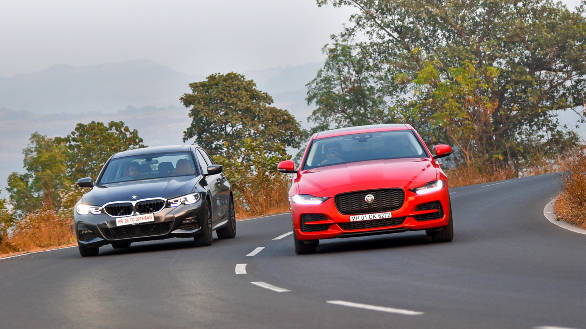 Comparison test: Jaguar XE vs BMW 3 Series