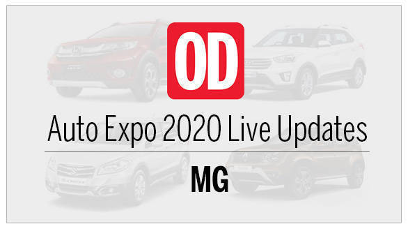 AutoExpo 2020 live updates MG