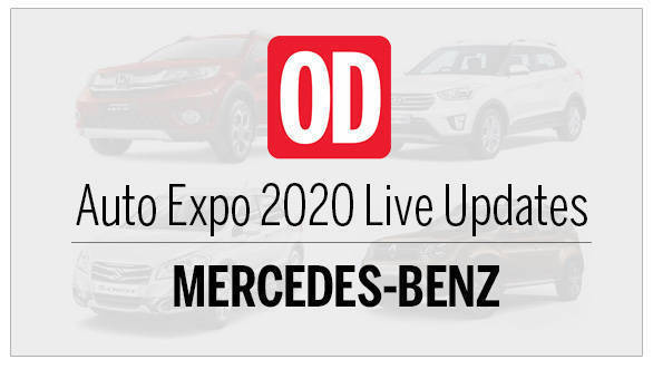 AutoExpo 2020 live updates Mercedes-Benz