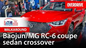 Baojun/MG RC-6 coupe sedan crossover - Auto Expo 2020