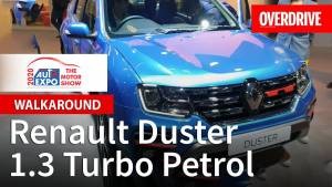 First Look : Renault Duster 1.3 Turbo Petrol - Auto Expo 2020