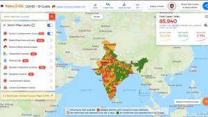 MapmyIndia COVID-19 guide helps locate nearby isolation areas, treatment facilities and hunger relief centres in the country