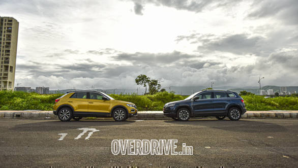 Exclusive comparison test: 2020 Skoda Karoq vs VW T-Roc - Overdrive