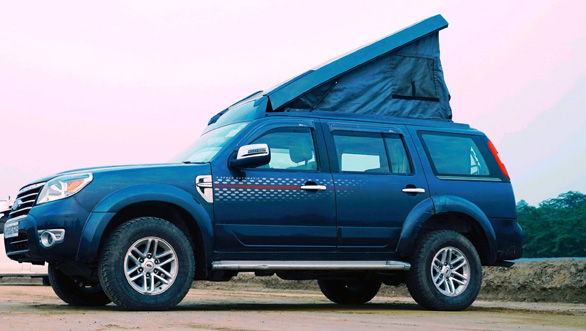 Counter to COVID - Pop Up Roof Ford Endeavour SUV Camper