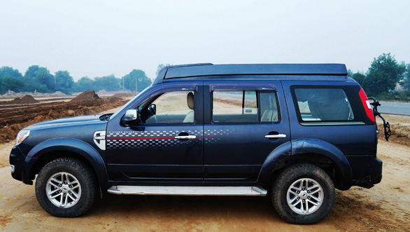 Counter to COVID - Pop Up Roof Ford Endeavour SUV Camper