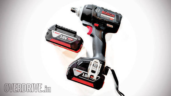 Product review BOSCH GDS 18V EC 250 impact wrench Overdrive