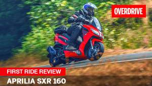 Aprilia SXR 160 First Ride review | India's maxi-scooter is here?