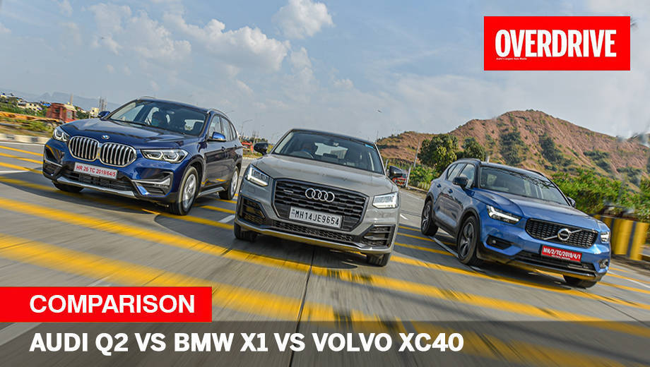 Audi Q2 vs BMW X1 vs Volvo XC40 comparo
