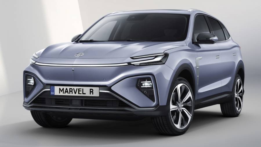 Mg Unveils New Marvel R Electric Suv Overdrive