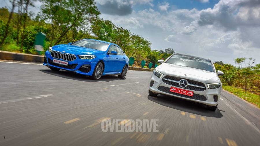 Comparison review: Mercedes-Benz A-Class vs BMW 2 Series Gran Coupe -  Overdrive