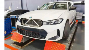 2022 BMW 3 Series facelift leaked in spy image