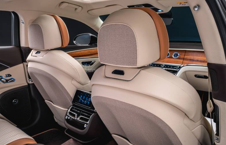 Bentley Flying Spur Hybrid Odyssean Edition interior rear seat