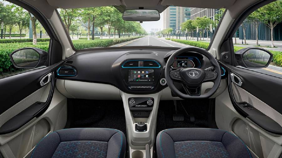 Tata Tigor EV interior