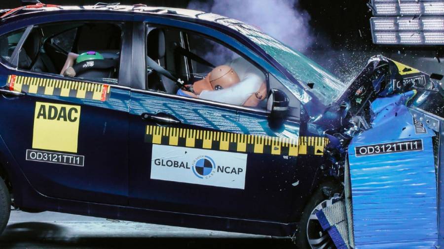 Tata Tigor EV crash test