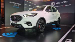 Global semiconductor shortage affects deliveries of the MG Astor SUV