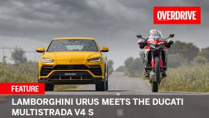 Lamborghini Urus meets the Ducati Multistrada V4 S | Feature