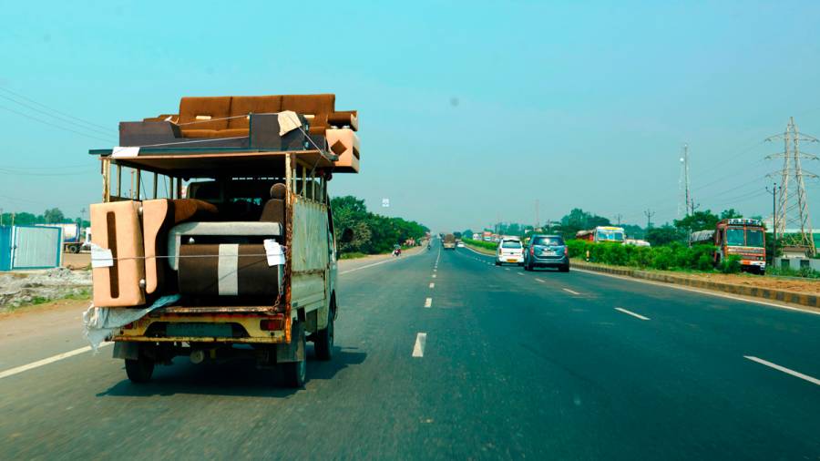 Indian Highways- And vast variety of vehicles