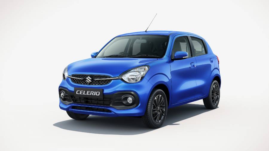 2021 Maruti Suzuki Celrio exterior front quarter blue