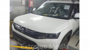 Upcoming Maruti Suzuki Vitara Brezza facelift spied again, more details revealed
