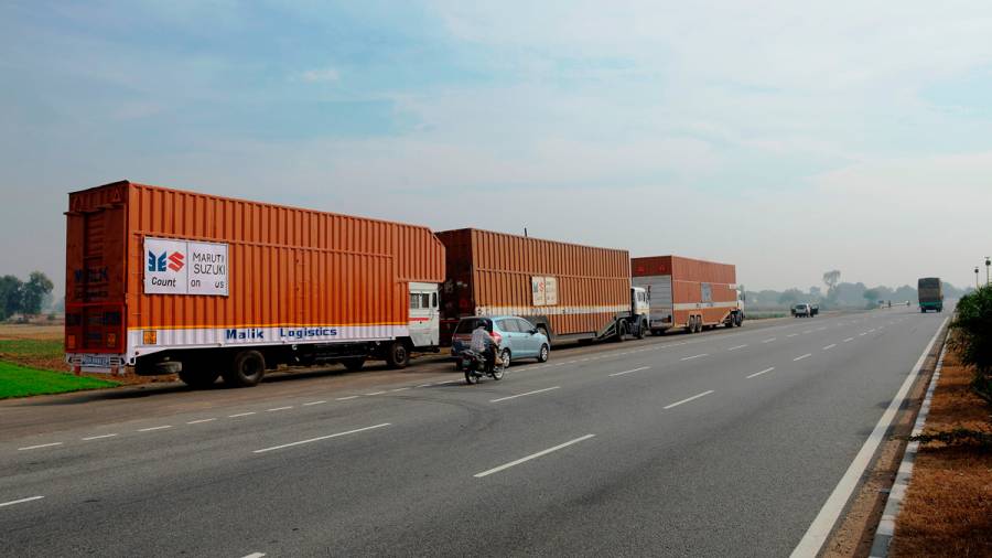 Indian Highways- And vast variety of vehicles