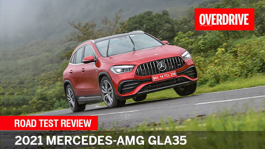 2021 Mercedes-AMG GLA35 road test review | As quick as the six-cylinder AMG SUVs!