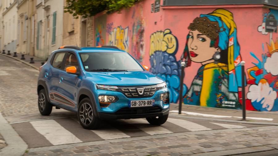 Renault Kwid-derived Dacia Spring EV hatchback unveiled in Europe -  Overdrive