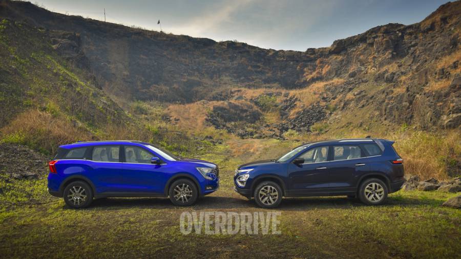 Mahindra XUV700 vs Tata Safari comparison review - Overdrive