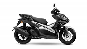 Yamaha Aerox 155 gets new Metallic Black paint colour