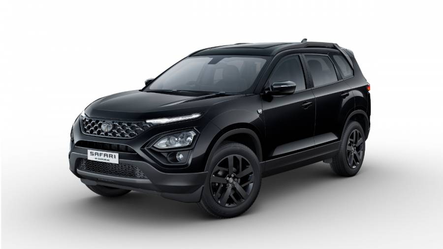 tata safari new model 2022 black