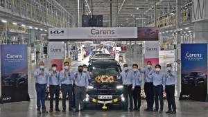 Kia India rolls out the first Carens from its Anantapur plant