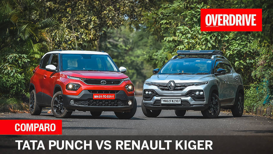 Tata Punch vs Renault Kiger | Comparo