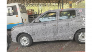 Mahindra XUV300 electric spied ahead of debut this year