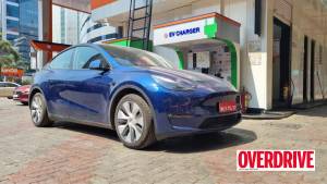 Tesla Model Y spotted testing in India again