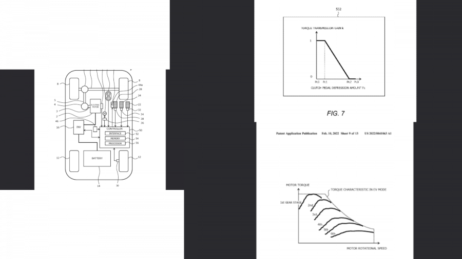 toyota ev manual transmission patent images