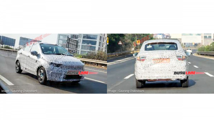 2022 Tata Tigor Ev long range spied