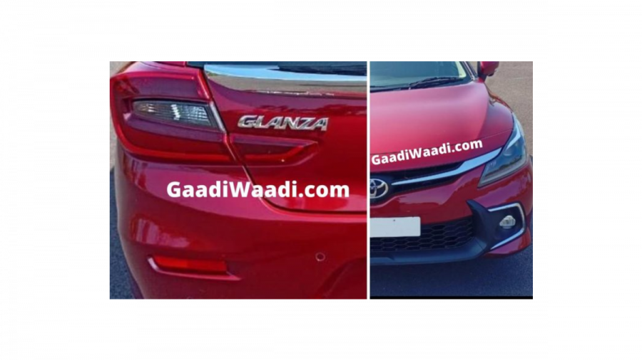 2022 Toyota Glanza leaked exterior front and rear