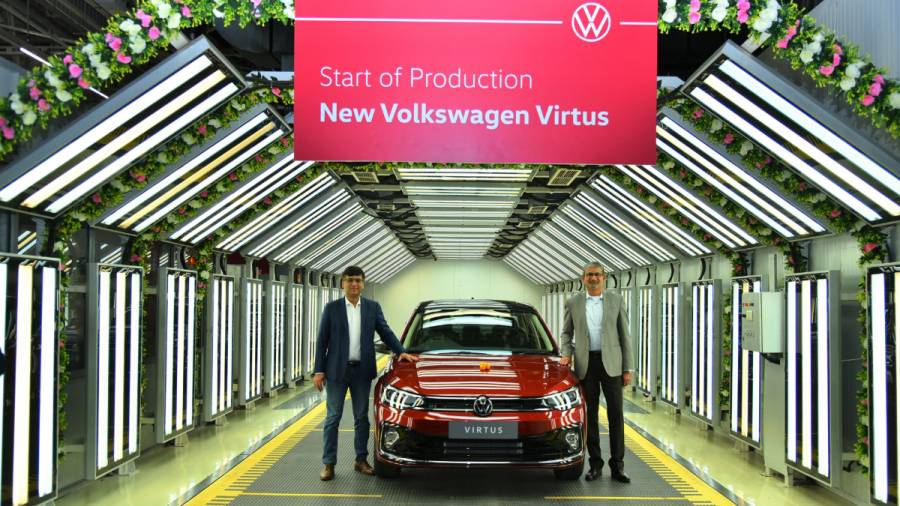 2022 Volkswagen Virtus production start india