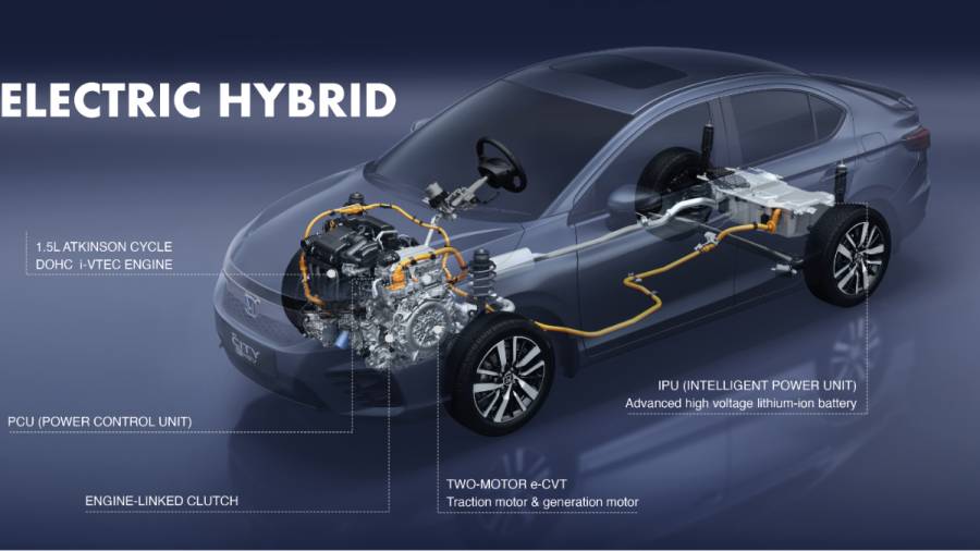 2022 Honda City eHEV hybrid system functioning cutout