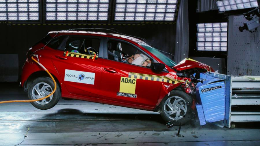 2022 Hyundai i20 global ncap safety rating crash photo