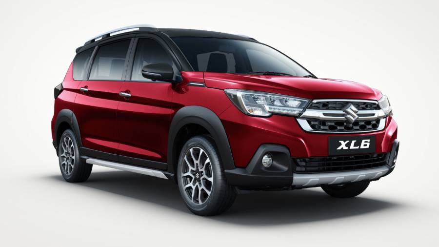 2022 maruti suzuki xl6 facelift red