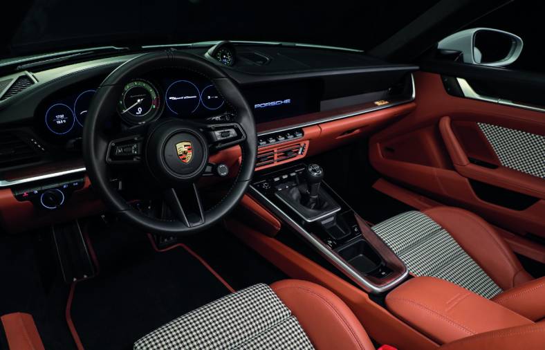 2022 porsche 911 sport classic interior dashboard