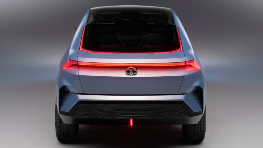 2022 Tata Electric Concept Curvv exterior rear