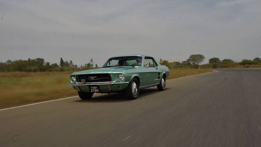 Classic Track Day with a 1967 Ford Mustang