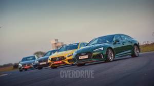 Toy story: Track test - AMG A35, BMW M340i, AMG A45 S and Audi RS5