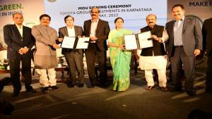 Government of Karnataka and Toyota India sign MoU to manufacture electric powertrain components