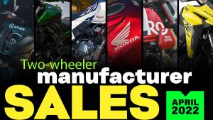 Two-wheeler sales round-up - April 2022