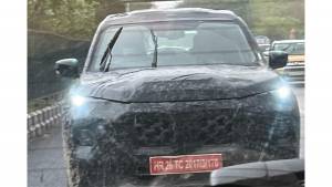Maruti Suzuki and Toyota's upcoming mid-size SUV spotted testing once again